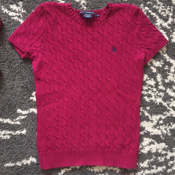 SOLD Ralph Lauren Sport Short Sleeve Sweater-Medium - Picture 1 of 6
